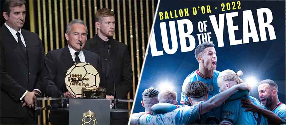 Manchester City lo coronan como el mejor equipo de fútbol 2022