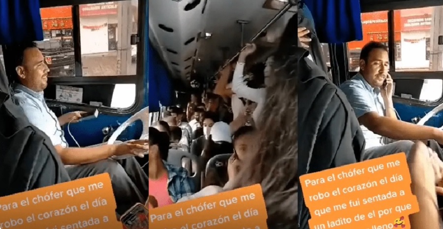 Mujer busca por Tiktok a busero que le “robó el corazón”