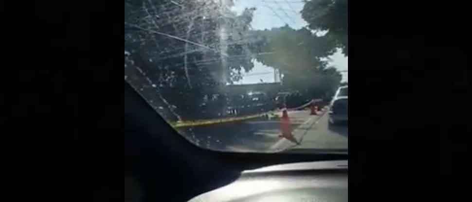 VIDEO: Motociclista pierde la vida al accidentarse en calle Antigua al Matazano, Soyapango