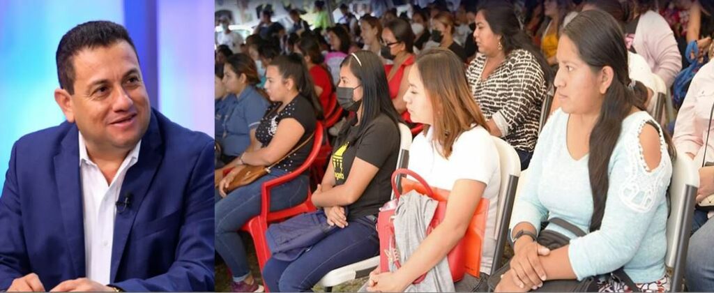 Ministro Castro anuncia nueva colocación de empleos para madres solteras en San Salvador