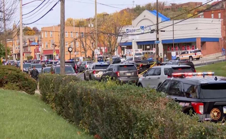 Seis baleados tras un tiroteo afuera de un funeral en Pittsburgh, Estados Unidos