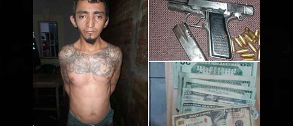 Efectividad militar permite la captura del «Artista», peligroso pandillero del barrio 18