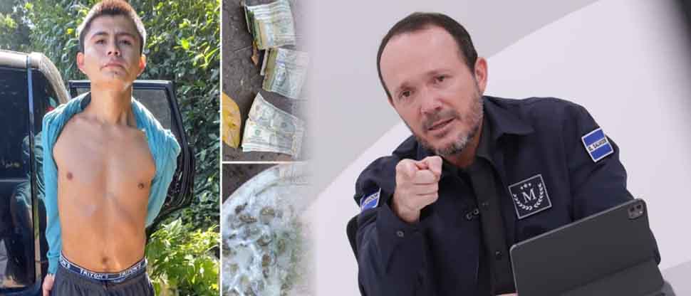 Ministro Villatoro destaca la captura del“Bichito”, pandillero de la clica “Locos Salvatruchos”