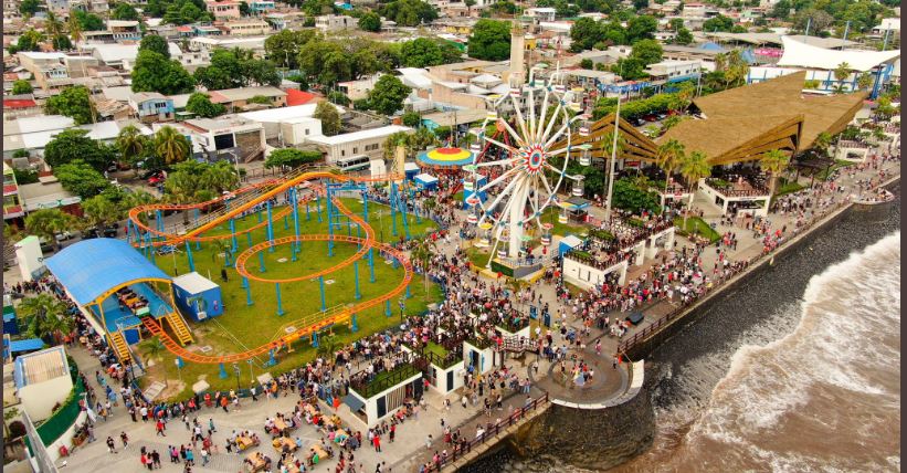 Complejo Turístico del Puerto de La Libertad ha recibido a 340,000 visitantes tras la inauguración del Parque de Diversiones Sunset Park