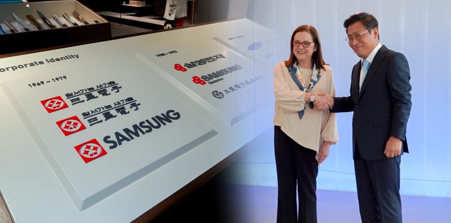 Canciller de la República se reúne con presidente de Samsung