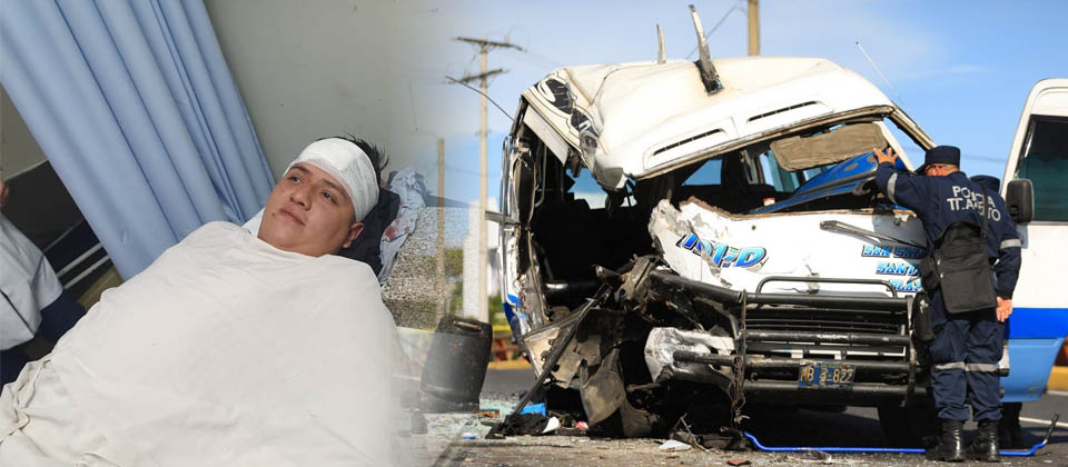 VMT afirma que conductor del accidente de Santa Tecla podría terminar «sin licencia de conducir»