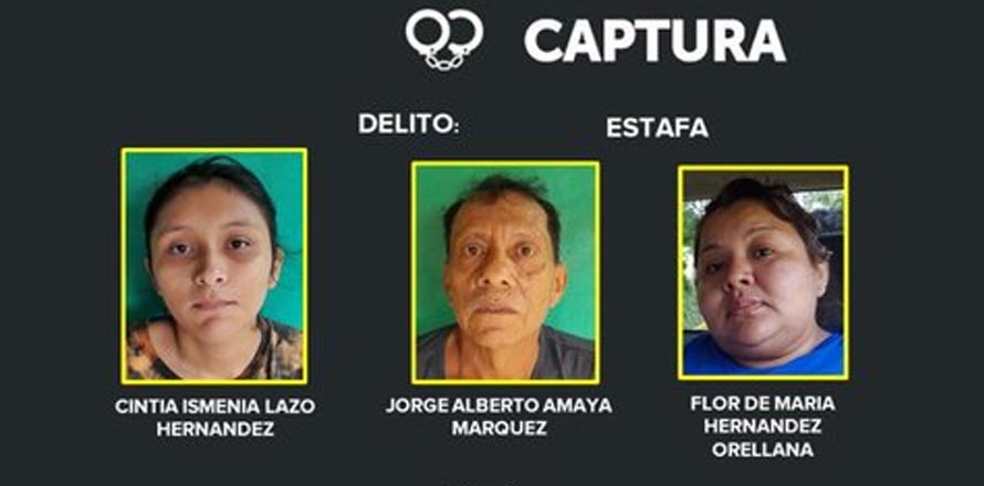 Capturan a sujetos que se dedicaban a estafar a personas por medio de redes sociales