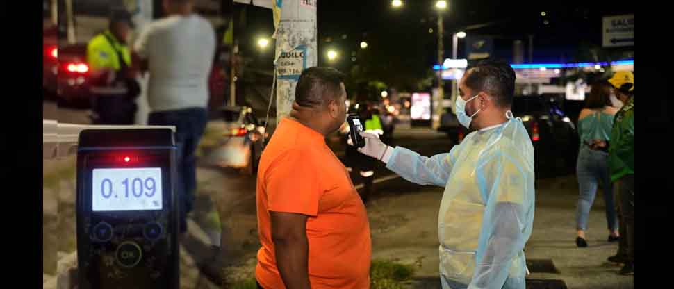 Intensifican controles antidoping para sorprender a conductores bajo efecto de bebidas embriagantes