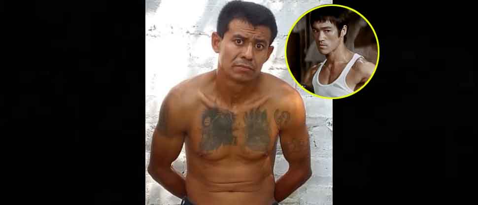 Capturan a “Bruce Lee”, sujeto que intentó ocultar sus tatuajes de la MS