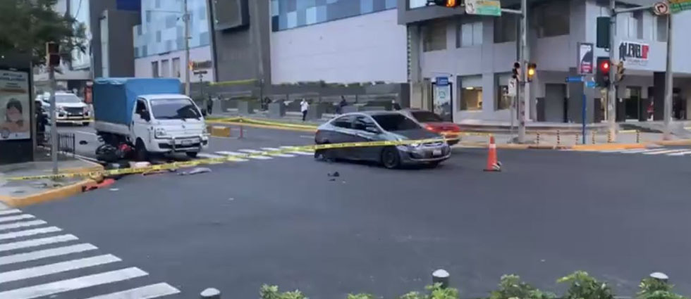 Conductor pierde la vida tras fuerte accidente de tránsito sobre el Paseo General Escalón