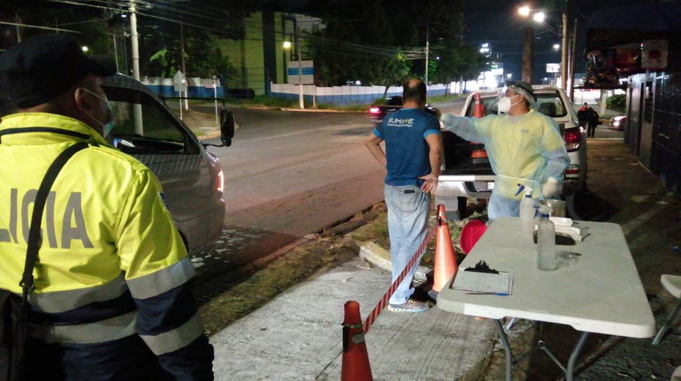 Sacan de las calles a cuatro conductores peligrosos durante controles antidoping