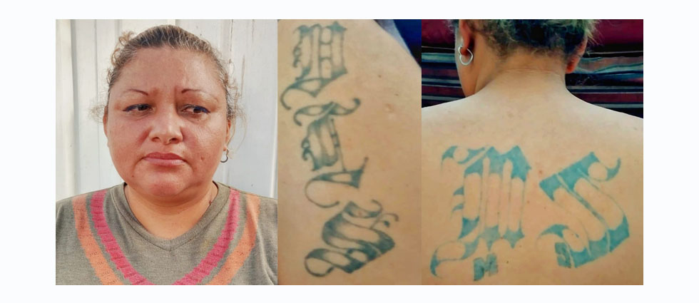 Policías capturan a temida MS que aparentaba ser una ciudadana normal