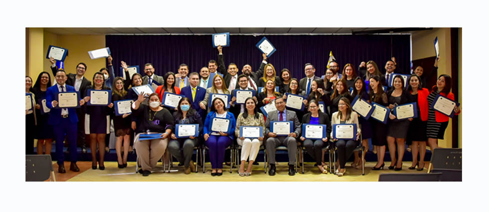 Despacho de la Primera Dama finaliza formación sobre la Ley Crecer Juntos para futuros funcionarios y empleados judiciales