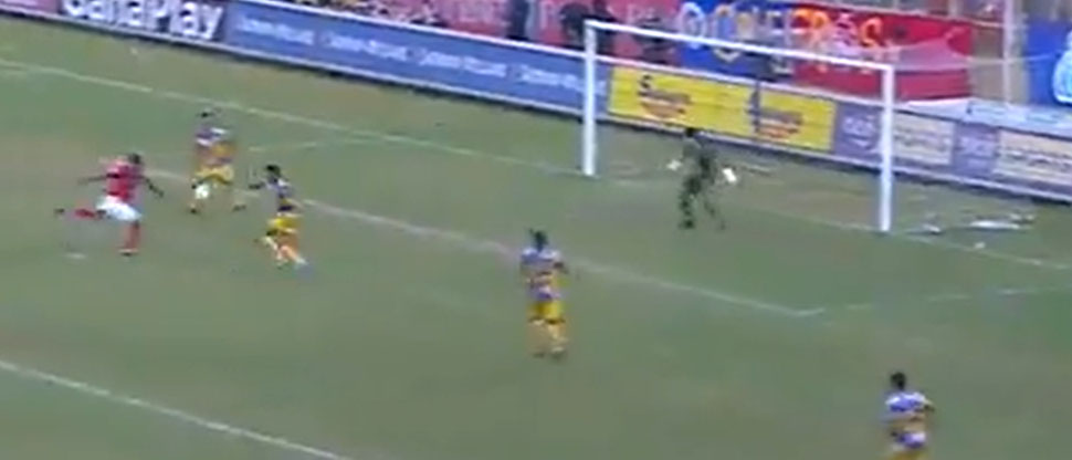 Así fue el segundo gol de FAS que le estaría dando, momentáneamente, la copa número 19