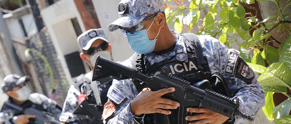 Dos pandilleros mueren al enfrentarse a policías en Juayúa