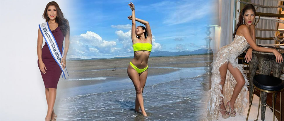 Estudiante de la Universidad de El Salvador queda cuarta en el concurso Miss Latinoamérica