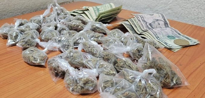 Cuatro años de cárcel para joven que fue sorprendido con varias porciones de marihuana