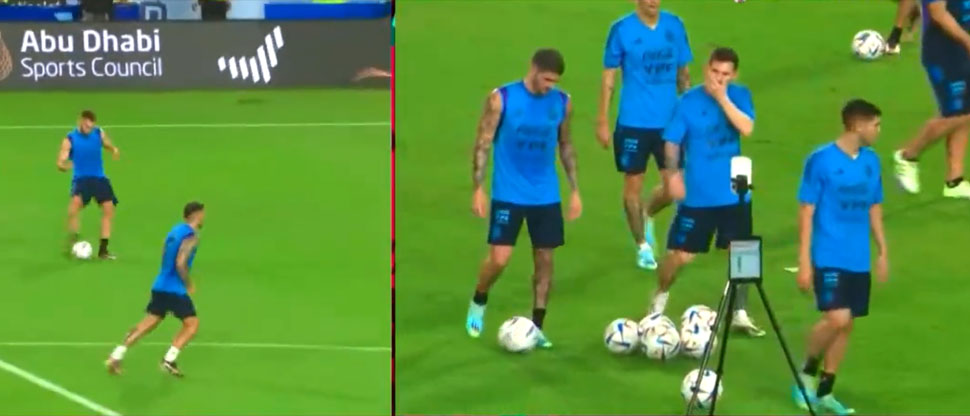 Comenzó el mundial: Argentina realiza su primer entrenamiento en Qatar