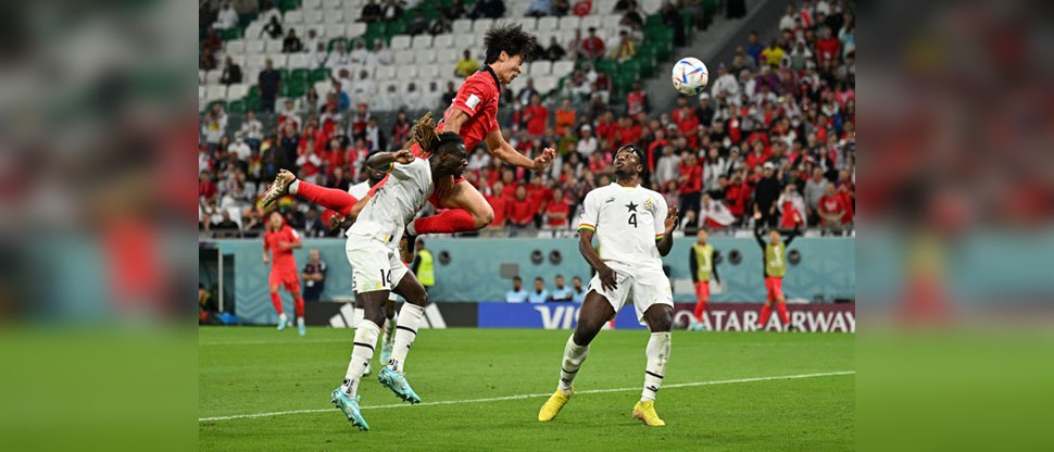 Ghana se impone 3-2 a Corea de Sur en un partido vibrante