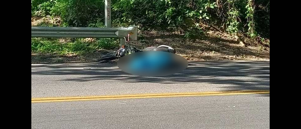 Motociclista pierde la vida entre los desvíos de Chinameca y Jucuapa
