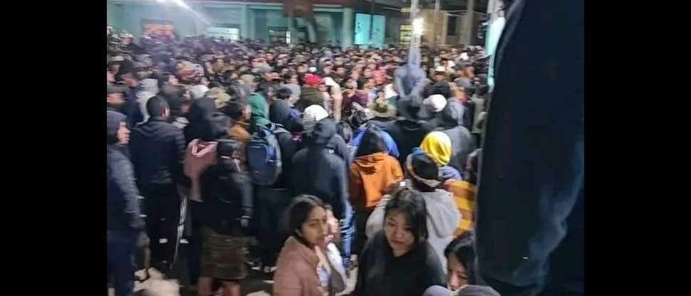 Prenden fuego a dos supuestos ladrones en Concepción Huista, Huehuetenango, Guatemala