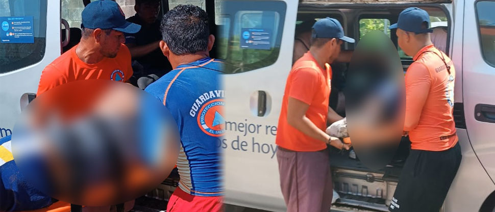 Guardavidas evitan que dos personas se ahogaran en la playa Barra de Santiago