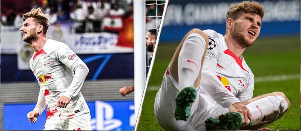 El alemán Timo Werner no estará en la Copa Mundial de Fútbol