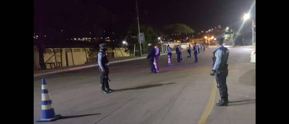 Imponen toque de queda en municipio de Honduras para combatir la criminalidad