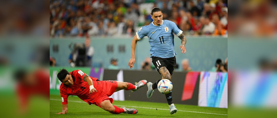 Uruguay y Corea del Sur debutan con empate sin goles en la copa del mundo de Qatar