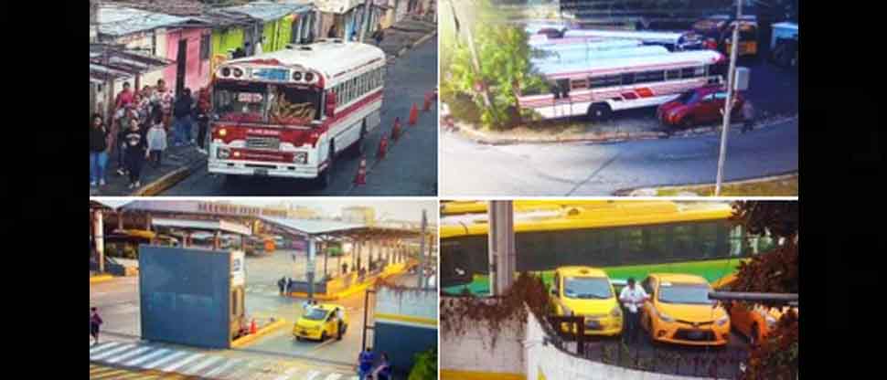 PNC monitorea terminales de buses con sistema de videovigilancia para ubicar a sujetos que delinquen en Soyapango