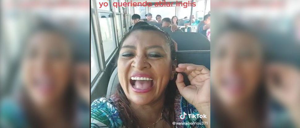 VIDEO: Yanira Berríos exhibe sus habilidades al hablar en inglés en público