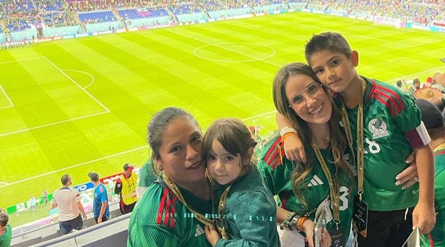 Critican a la esposa de Andrés Guardado por llevar a la empleada doméstica a Qatar