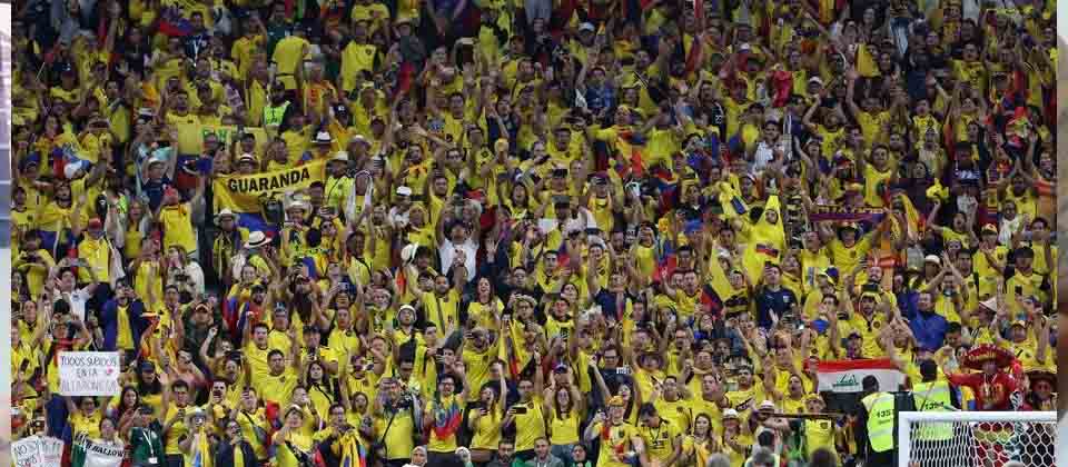 Ecuatorianos piden «cerveza» en primer partido de la Copa del Mundo