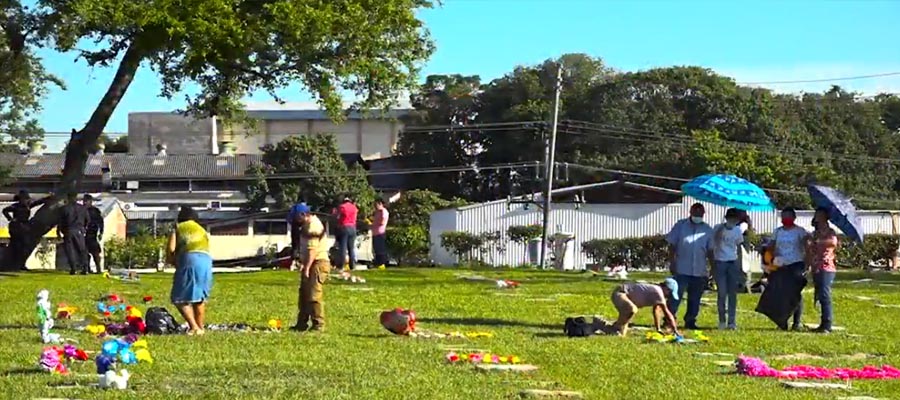 Área de Fallecidos por Covid-19 en cementerio La Bermeja es abierta para todo el púbico