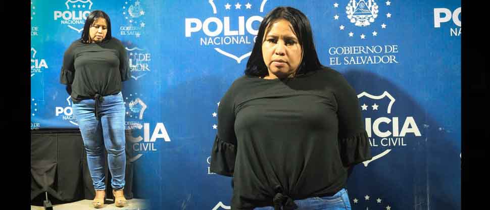 Capturan a la “jaina” del “Sicario», palabrero que guarda prisión gracias al Régimen de Excepción