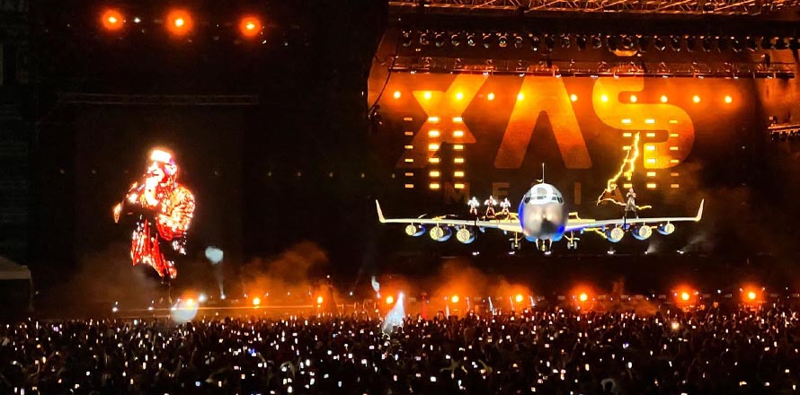 Así inició el show de Daddy Yankee en El Salvador