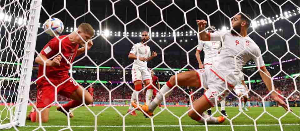 Dinamarca y Túnez se ganan el primer empate sin goles