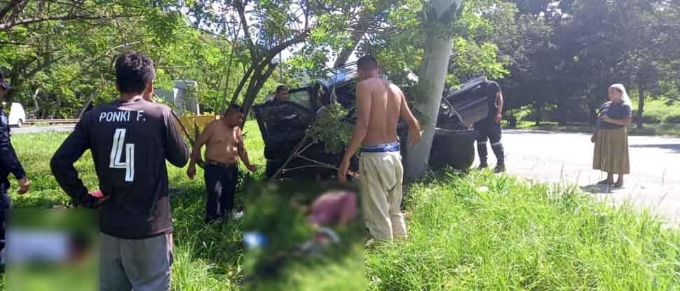 Reportan al menos cinco lesionados tras accidente de tránsito en autopista a Comalapa