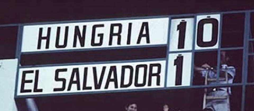 Cadena deportiva internacional «olvidó» que El Salvador es el país más goleado en una Copa del Mundo