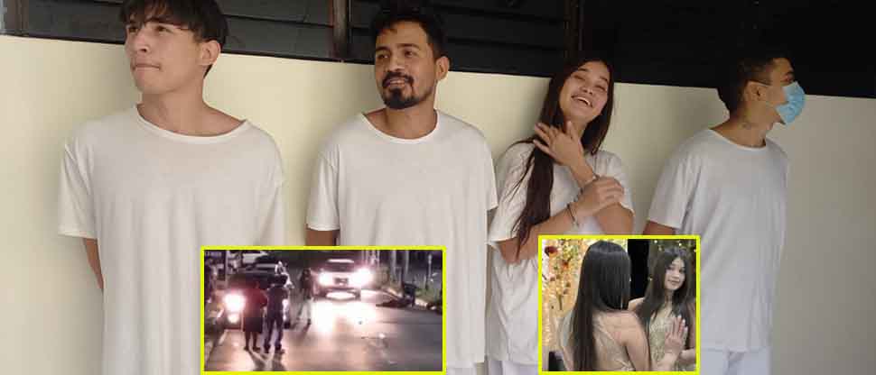 Llevan al juzgado a Estephanie y sujetos que golpearon y lesionaron a joven frente a bar nocturno de la Zona Rosa