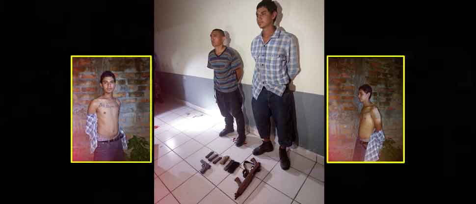 Capturan al “Blazer” y Chilpepe”, pandilleros que atacaron a militares en Cabañas