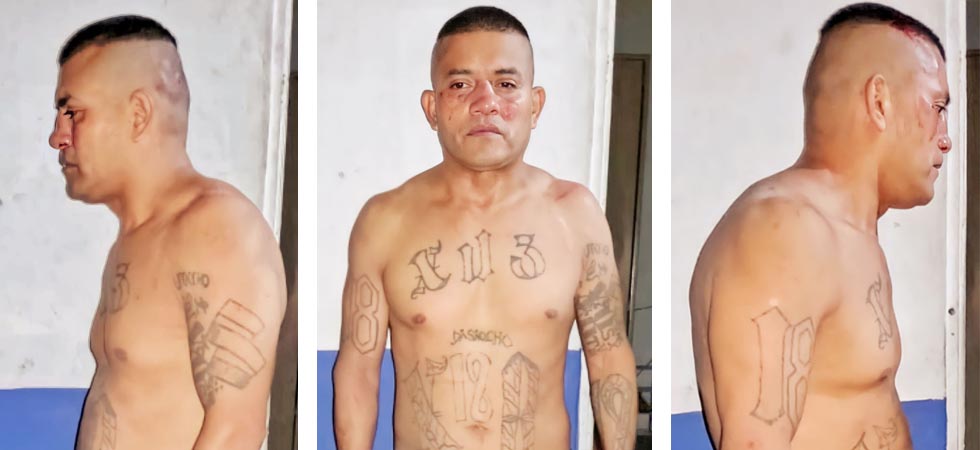 Capturan en la “Súper Manzana” a pandillero del Barrio 18