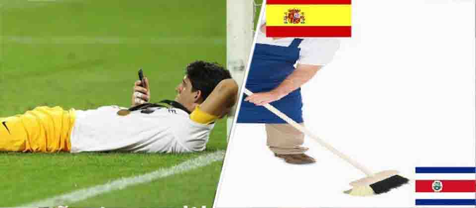 Los memes «hacen pedazos» a  Keylor Navas por goleada ante España