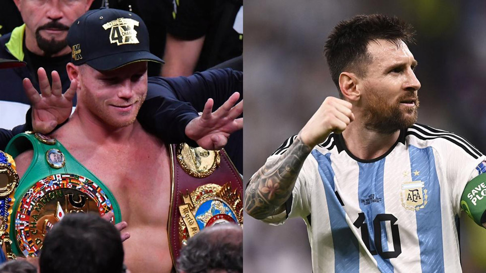 “Canelo” Álvarez se disculpa con Messi tras polémica por camisa de México