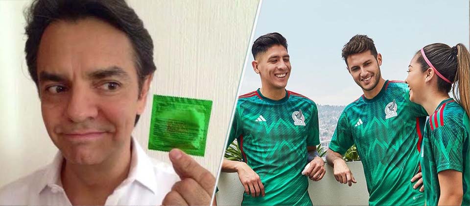 La cómica manera de Derbez invitando a ponerse la Verde