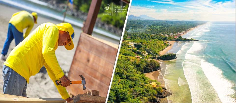 Internos del Plan Cero Ocio realizan trabajos de albañilería en playa de San Miguel