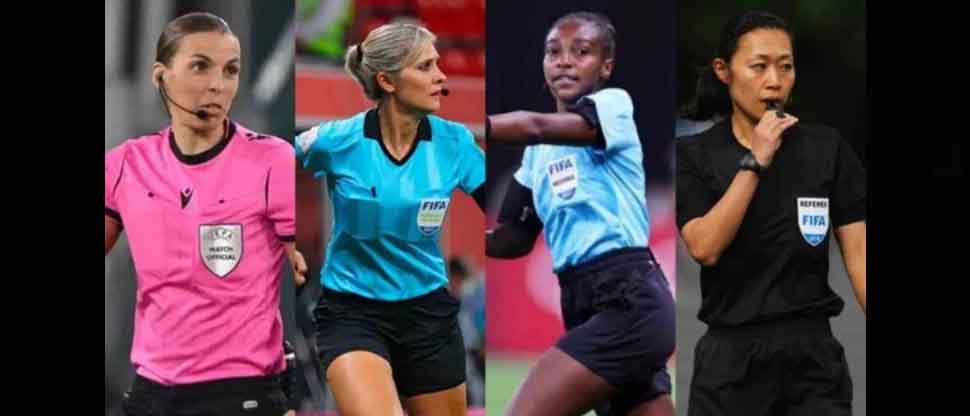 Por primera vez en la historia de los mundiales, habrá seis mujeres árbitras en Qatar 2022