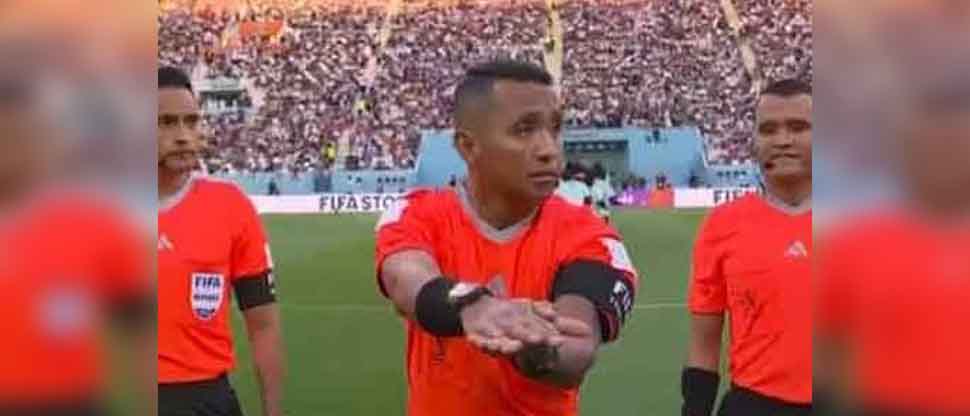 Tras destacada participación, árbitro salvadoreño dirige Brasil contra Suiza en Qatar 2022