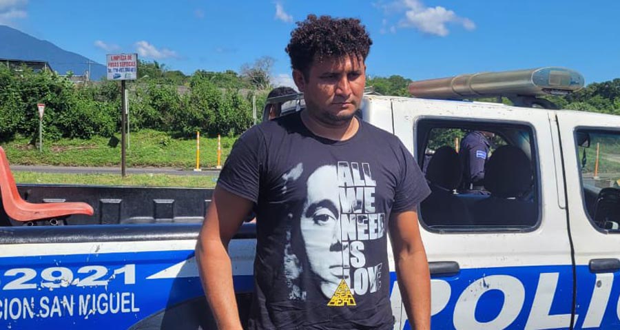 “Homicidio cometido, homicida capturado”: Cae sujeto que ayer cometió un homicidio en San Miguel