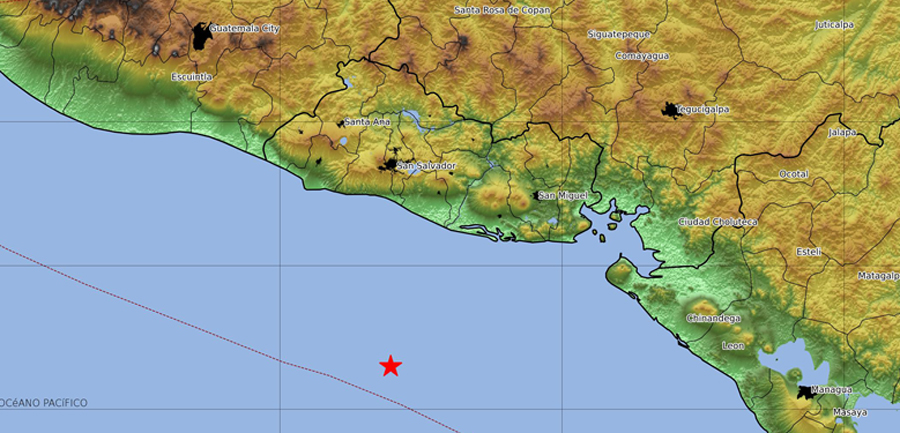 Fuerte sismo sacude parte del país, este martes